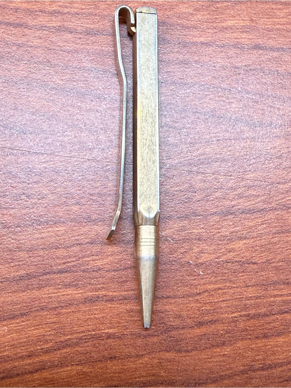 SWANK Gold-Tone Mechanical Pencil with Clip